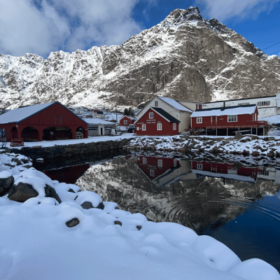 Alloggi ecosostenibili delle isole Lofoten