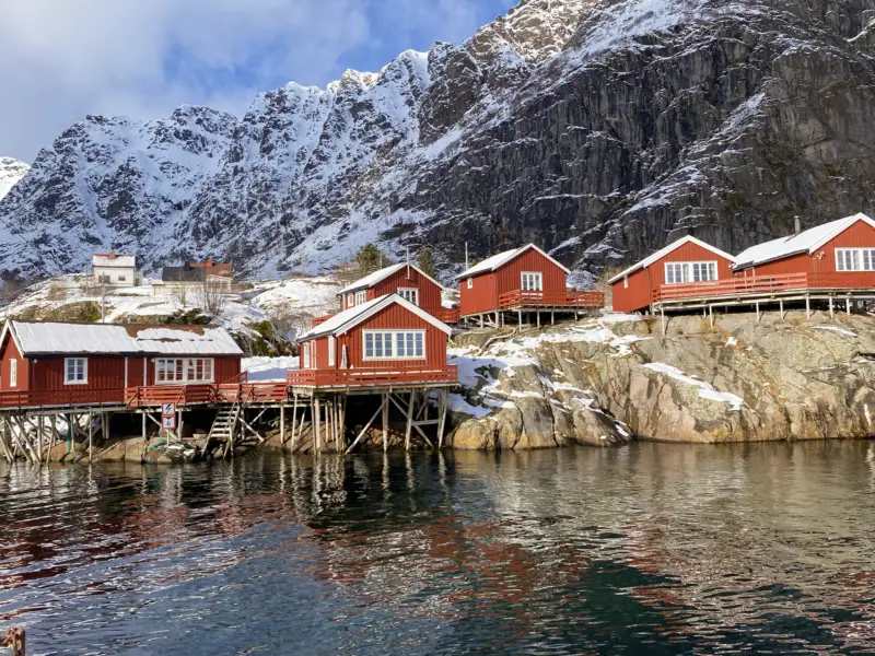 Alloggi ecosostenibili delle isole Lofoten